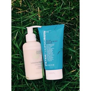 cleanser and scub bundle